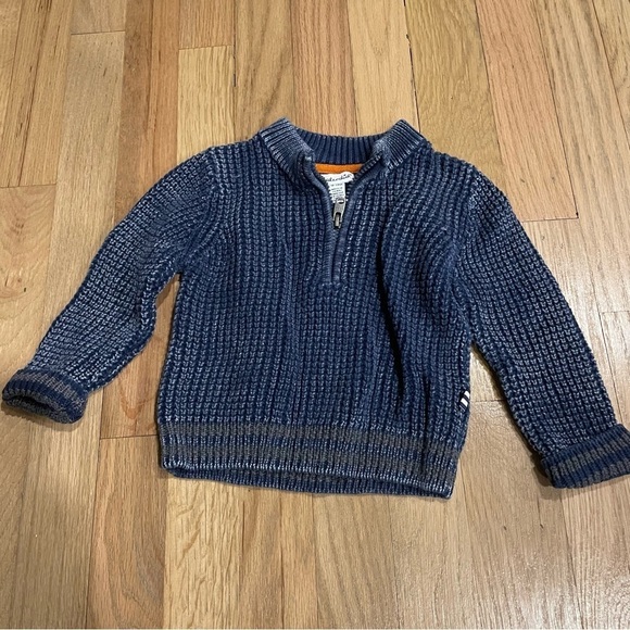 Splendid Quarter Zip Knit Sweater - Picture 3 of 6